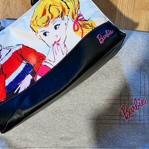 Barbie and Ken picnic tote with fleece blanket.